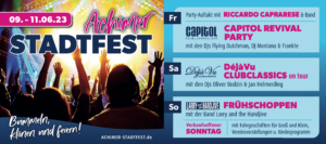 Achimer Stadtfest: Eröffnung, Riccardo Caprarese und Capitol Revival Party @ Achimer Fußgangerzone | Achim | Niedersachsen | Deutschland