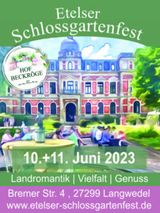 Etelser Schlossgartenfest @ Schloss Etelsen | Langwedel | Niedersachsen | Deutschland